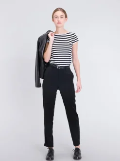 Black Jeanne Derbies<agnès b. Online