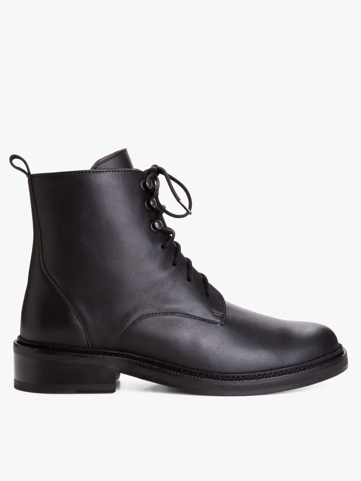Black Leather Zoe Ankle Boots<agnès b. Best Sale
