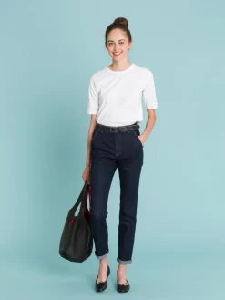 White Elbow-length Brando T-shirt<agnès b. Best